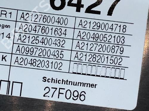 Front right window mechanism MERCEDES-BENZ E-CLASS T-Model (S212) E 220 CDI / BlueTEC (212.202, 212.201) | BP15970999C23 
