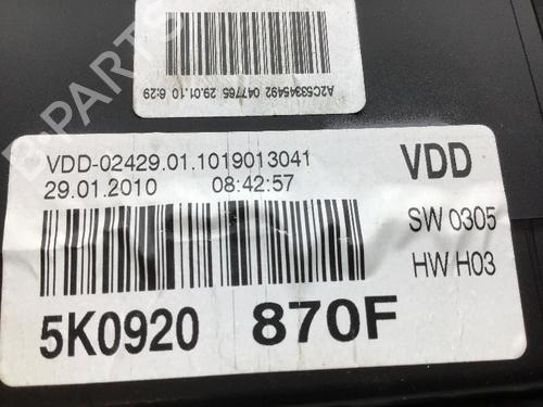 Engine control unit (ECU) VW GOLF VI (5K1) 1.2 TSI | BP23566913M57 