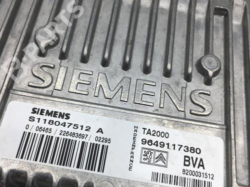 Automatic gearbox ECU PEUGEOT 206 CC (2D) 1.6 16V (2DNFUF, 2DNFUR) | BP10416641M51 