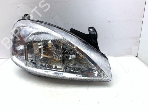Used Right headlight Right headlight OPEL CORSA C (X01) 1.0 (F08, F68) (58 hp) 39911502 39911502