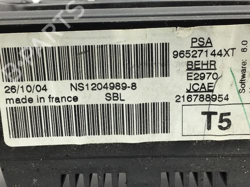 Climate control PEUGEOT 307 CC (3B) 2.0 16V | BP15354867I5 