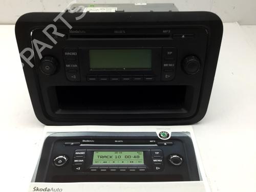 Used Radio SKODA FABIA II (542) 1.2 (70 hp) 24517466