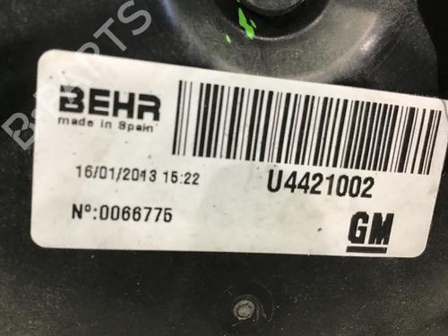 Radiator fan OPEL MERIVA B MPV (S10) 1.7 CDTI (75) | BP17633540M35 