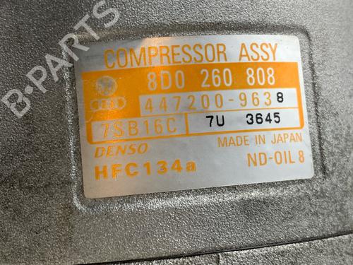 AC compressor AUDI A4 B5 (8D2) 1.6 | BP39263198M34  - Image 6
