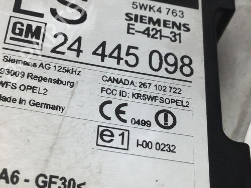 Engine control unit (ECU) OPEL ZAFIRA A MPV (T98) 1.8 16V (F75) | BP30186958M57 