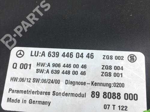 Control unit MERCEDES-BENZ VITO Bus (W639) 111 CDI (639.701, 639.703, 639.705) | BP9439884M11 