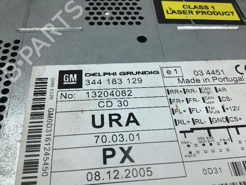 Bilradio OPEL ASTRA H TwinTop (A04) 1.9 CDTi (L67) | BP19181845E6 