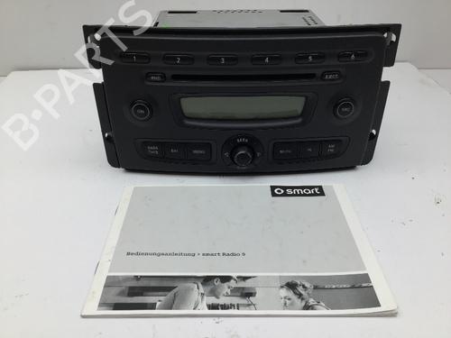 Used Radio SMART FORTWO Coupe (451) 1.0 Turbo (451.332) (84 hp) 20980907