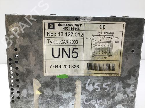 Radio OPEL CORSA C (X01) 1.0 (F08, F68) | BP17141930E6 