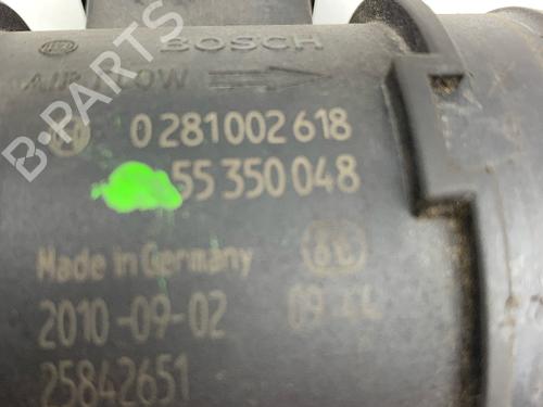 Mass air flow sensor OPEL ASTRA H TwinTop (A04) 1.9 CDTi (L67) | BP31287555M95