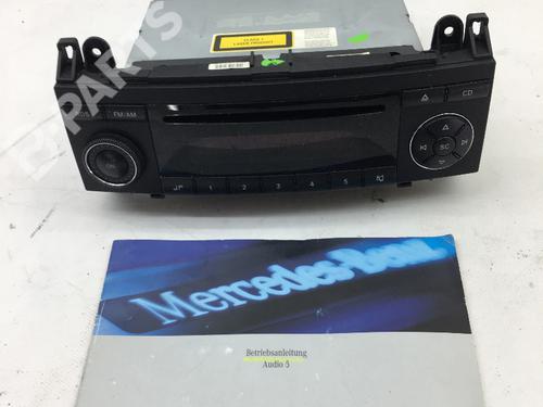 Radio Mercedes Benz B Class W245 B 180 Cdi 245 207 A1698209989 Be6093 C Radio Cd Pantalla Rayada B Parts