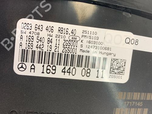 Engine control unit (ECU) MERCEDES-BENZ A-CLASS (W169) A 160 CDI (169.006, 169.306) | BP40078603M57 - Image 6