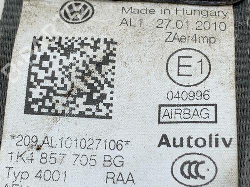 Front left seatbelt VW GOLF VI (5K1) 1.4 | BP33834366I26 - Image 5