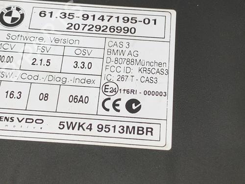Engine control unit (ECU) BMW 3 (E90) 318 i | BP36806037M57  - Image 8