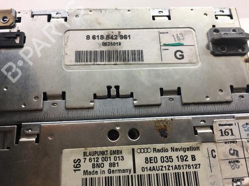 Radio AUDI A4 B6 Avant (8E5) 2.5 TDI | BP14586891E6 