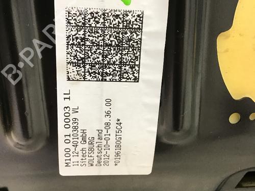 Left front seat VW TOURAN (1T3) 1.4 TSI EcoFuel | BP20157744C15 