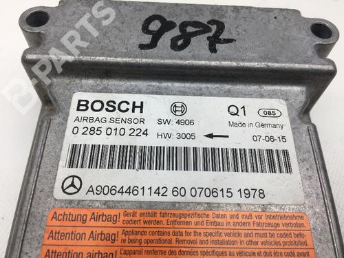 ECU airbags MERCEDES-BENZ SPRINTER 3,5-t Van (B906) 311 CDI (906.631, 906.633, 906.635, 906.637) | BP9413796M53 