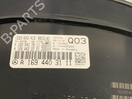 Engine control unit (ECU) MERCEDES-BENZ A-CLASS (W169) A 170 (169.032, 169.332) | BP32472583M57 