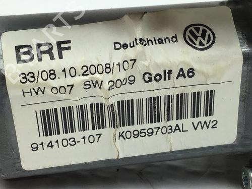 Left rear window motor VW GOLF VI (5K1) 1.4 TSI | BP17076399E23 
