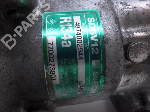 AC compressor RENAULT CLIO II (BB_, CB_) 1.4 (B/CB0C, B/CB0S) | BP5821284M34 