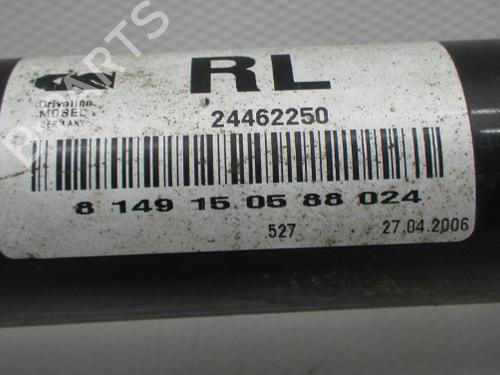 Right front driveshaft OPEL ZAFIRA / ZAFIRA FAMILY B (A05) 1.9 CDTI (M75) | BP14584770M39 