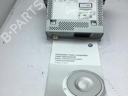 Radio VW POLO V (6R1, 6C1) 1.4 TDI | BP26874673E6 