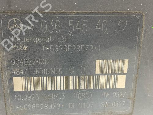 Pompe ABS MERCEDES-BENZ C-CLASS T-Model (S203) C 200 Kompressor (203.242) | BP30901018M43 