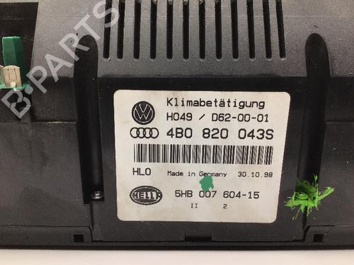 Commande Chauffage AUDI A6 C5 Avant (4B5) 2.4 | BP20657560I5 