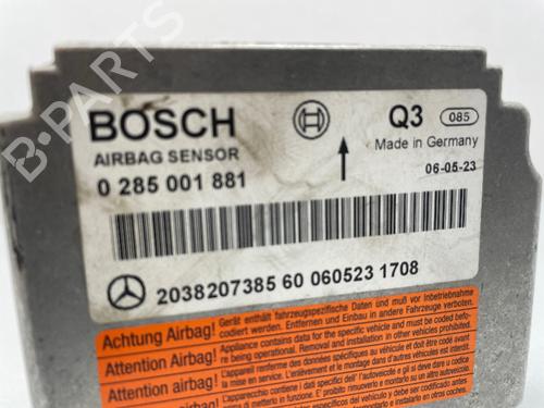 Airbag styreenhed MERCEDES-BENZ C-CLASS T-Model (S203) C 200 Kompressor (203.242) | BP30883944M53