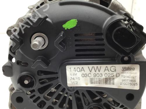 Alternator VW GOLF VI (5K1) 1.4 TSI | BP26238827M7