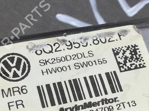 Front left window mechanism SKODA FABIA II (542) 1.4 | BP30163205C22