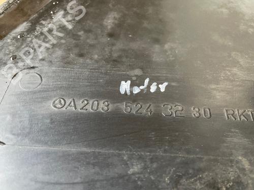 Underbody protection MERCEDES-BENZ C-CLASS T-Model (S203) C 200 Kompressor (203.242) | BP30931427M92