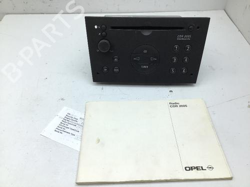 Used Radio OPEL CORSA C (X01) 1.2 (F08, F68) (75 hp) 27680272