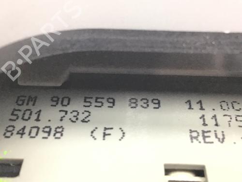 Climate control OPEL ZAFIRA A MPV (T98) 1.8 16V (F75) | BP30186944I5