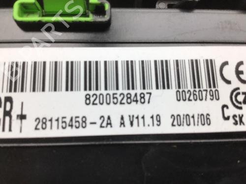 Engine control unit (ECU) RENAULT MODUS / GRAND MODUS (F/JP0_) 1.5 dCi (FP0F, JP0F) | BP22215805M57 