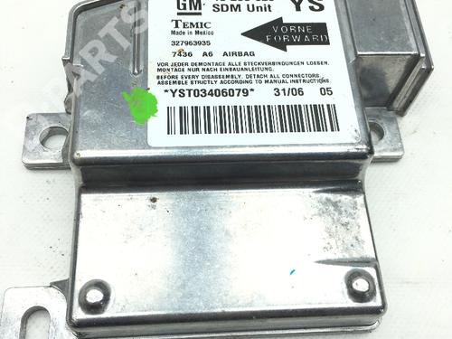 Used ECU airbags ECU airbags OPEL MERIVA A MPV (X03) 1.6 (E75) (105 hp) 9824835 9824835