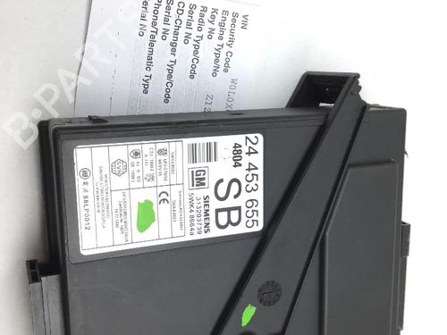 Elektronisk modul OPEL CORSA C (X01) 1.2 (F08, F68) (75 hp) 27708905