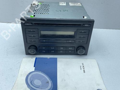 Used Radio VW FOX Hatchback (5Z1, 5Z3, 5Z4) 1.2 (55 hp) 31043066