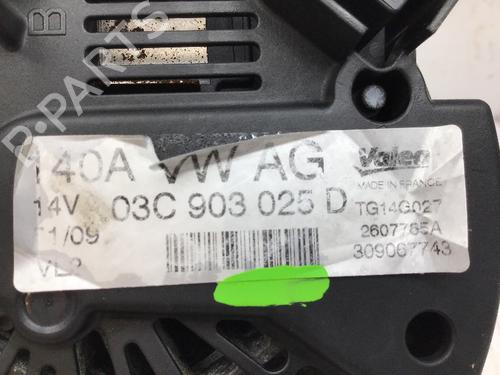 Alternator VW TOURAN (1T1, 1T2) 1.4 TSI EcoFuel | BP27600806M7 