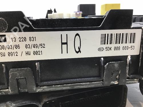 Engine control unit (ECU) OPEL ASTRA H TwinTop (A04) 1.9 CDTi (L67) | BP19180255M57 
