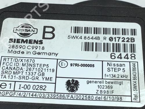 Engine control unit (ECU) NISSAN ALMERA II Hatchback (N16) 1.8 | BP15054576M57 