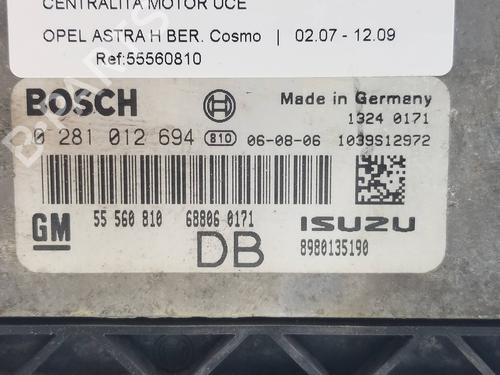 Engine control unit (ECU) OPEL ASTRA H (A04)  | BP26019244M57 