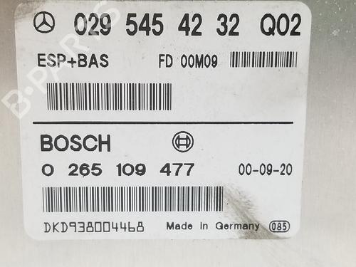 ECU airbags MERCEDES-BENZ A-CLASS (W168) A 170 CDI (168.008) | BP14526443M53 