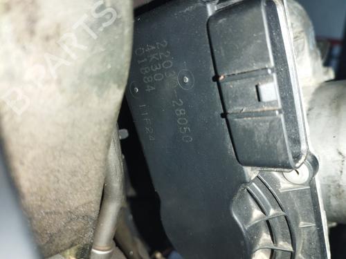 Used Throttle body TOYOTA AVENSIS Estate (_T25_) 2.0 VVT-i (AZT250_, AZT250R) (147 hp) 17560904