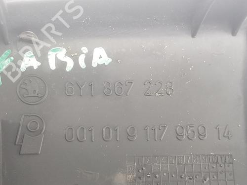 Right front window switch SKODA FABIA I (6Y2)  | BP17063026I26 