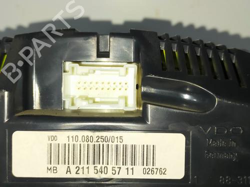 Instrument cluster MERCEDES-BENZ E-CLASS (W211) E 270 CDI (211.016) | BP16576461C47 