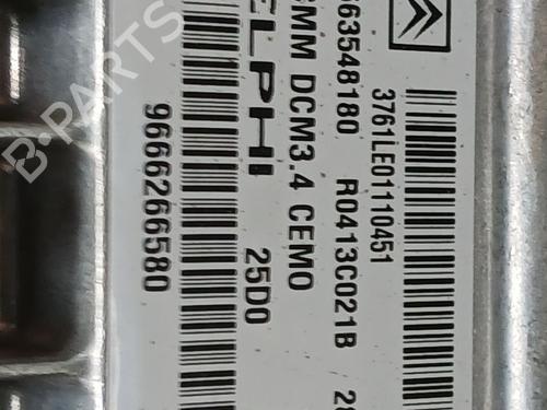 Used Engine control unit (ECU) Engine control unit (ECU) CITROËN C5 III (RD_) 2.0 HDi 140 (RDRHF8, RDRHFA, RDRHA8, RDRHAJ) (140 hp) 34188558 34188558