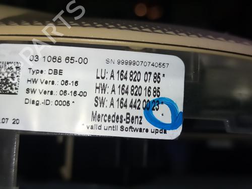 Interior roof light MERCEDES-BENZ M-CLASS (W164) ML 280 CDI 4-matic (164.120) | BP16554412I8 