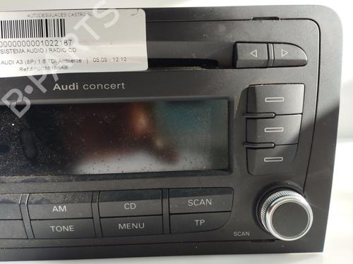 Radio AUDI A3 Sportback (8PA) 1.6 TDI | BP12429820E6 