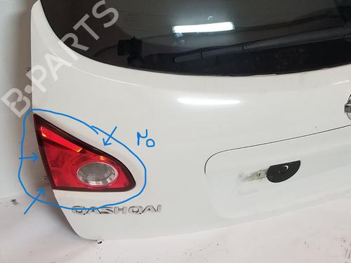 Tailgate NISSAN QASHQAI I (J10, NJ10)  | BP29813699C6 